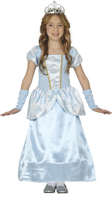 Dievčenský kostým princezná pomarančovej princeznej