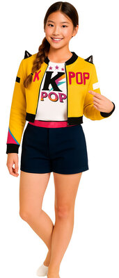 Dievčenský kostým Rumi, KPop