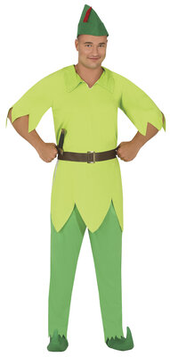 Pánsky kostým elfa/Petra Pana