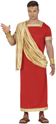 Pánsky rímsky kostým, červený