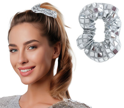 Strieborná retro gumička, 80. roky