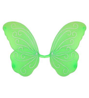 Motýľ so zelenými krídlami (víla) 85 x 50 cm