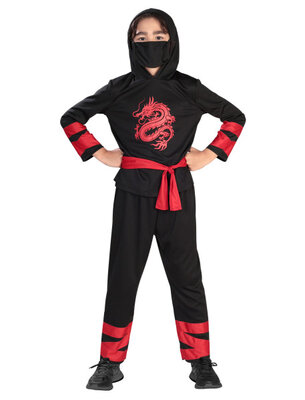 Chlapčenský kostým nindža s drakom