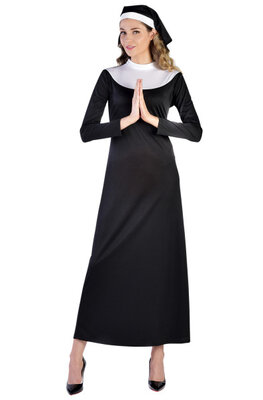 Dámsky kostým mníšky, dlhý