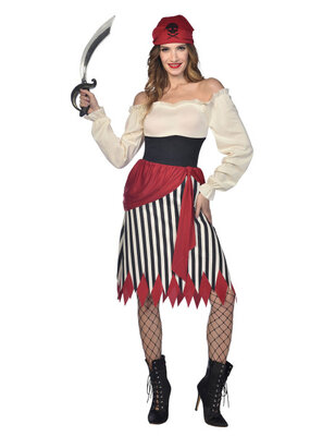 Dámsky pirátsky kostým so šatkou