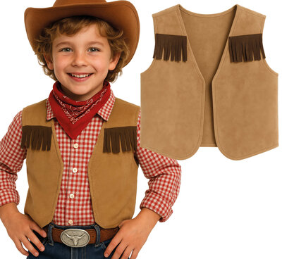 Detská kovbojská vesta