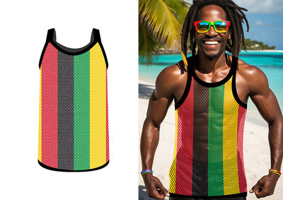 Pánske jamajské rasta tielko
