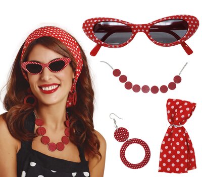 Súprava s bodkami z 50. rokov