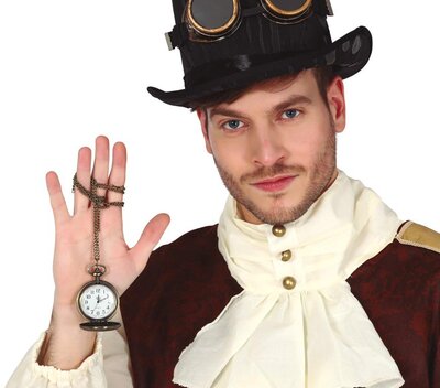 Steampunkové vreckové hodinky