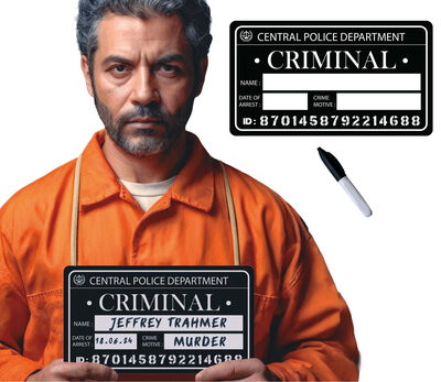 Väzenské znamenie na fotenie