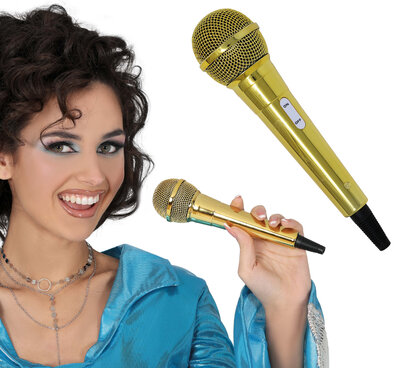 Zlatý mikrofón, 20 cm