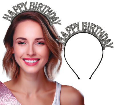 Čelenka s nápisom Happy Birthday