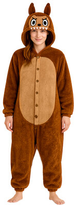 Dámska kombinéza Labubu, hnedá