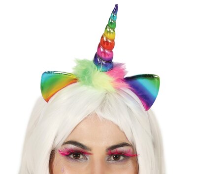 Dievčenská čelenka jednorožec