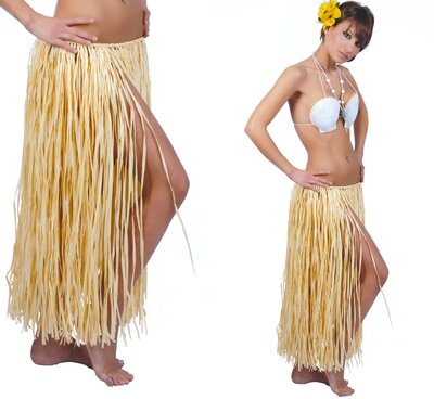 Havajská sukňa dlhá, 70 cm