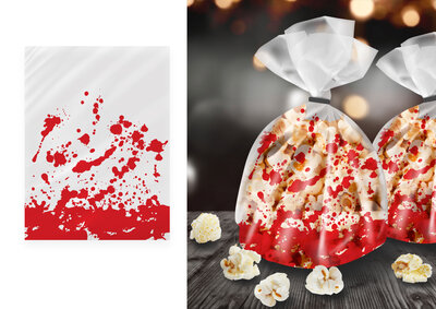 Súprava 20 vrecúšok na krv, 28 x 13 cm