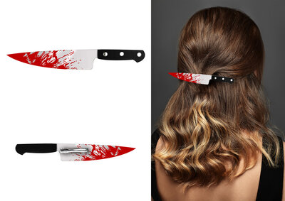 Nôž na spony do vlasov
