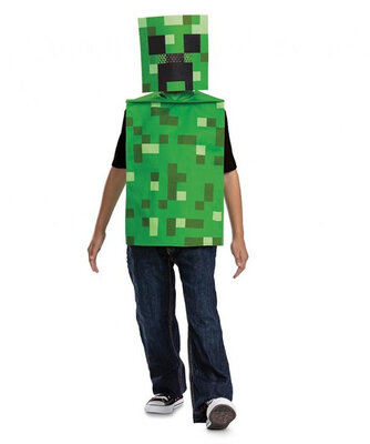 Detský kostým Minecraft, zelený