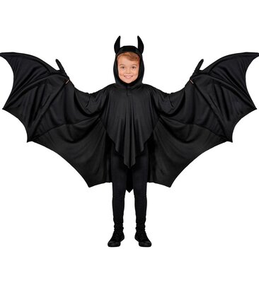 Detský kostým netopiera s ohybnými krídlami
