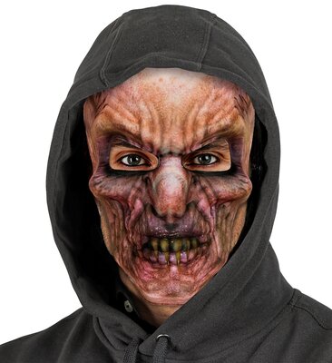 Pánska látková maska zombie