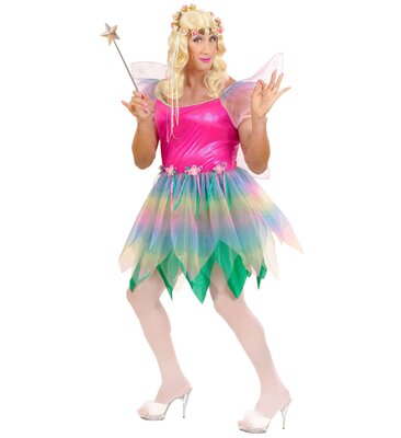 Pánsky kostým víly (šaty a krídla) veľkosť. XL