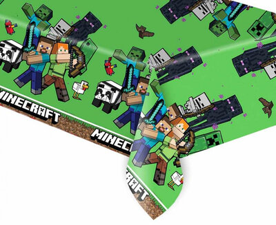 Plastový obrus Minecraft, 120 x 180 cm