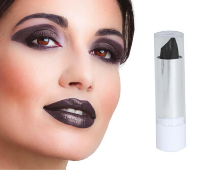 Čierny rúž, lesklý