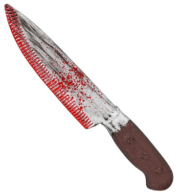 Zakrvavený nôž 30 cm