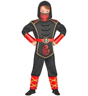 Detský kostým ninja s brnením