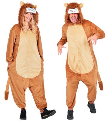 Unisex plyšový kostým leva