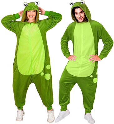 Unisex plyšový kostým žaby