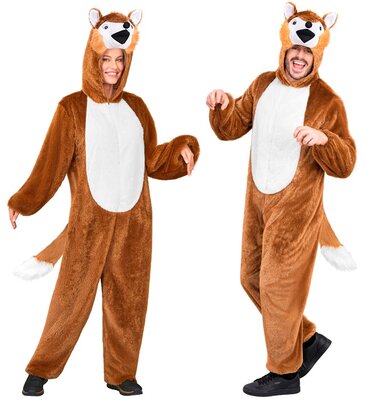 Overal pre dospelých s motívom líšky