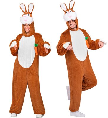 Kombinéza pre dospelých s motívom zajačika