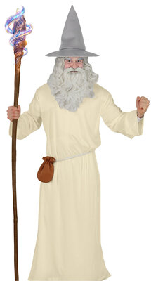 Pánsky kostým bieleho čarodejníka/Gandalf