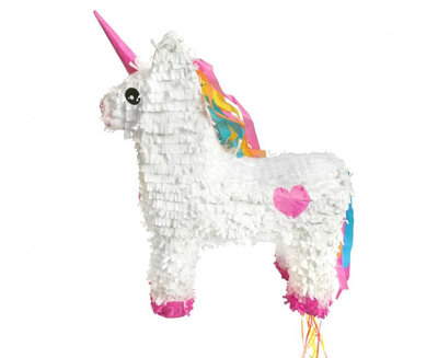 Piñata v tvare jednorožca, 39 x 13 x 55 cm