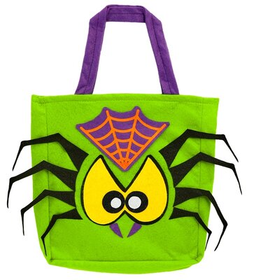 Taška „trick or treat“ s pavúkom